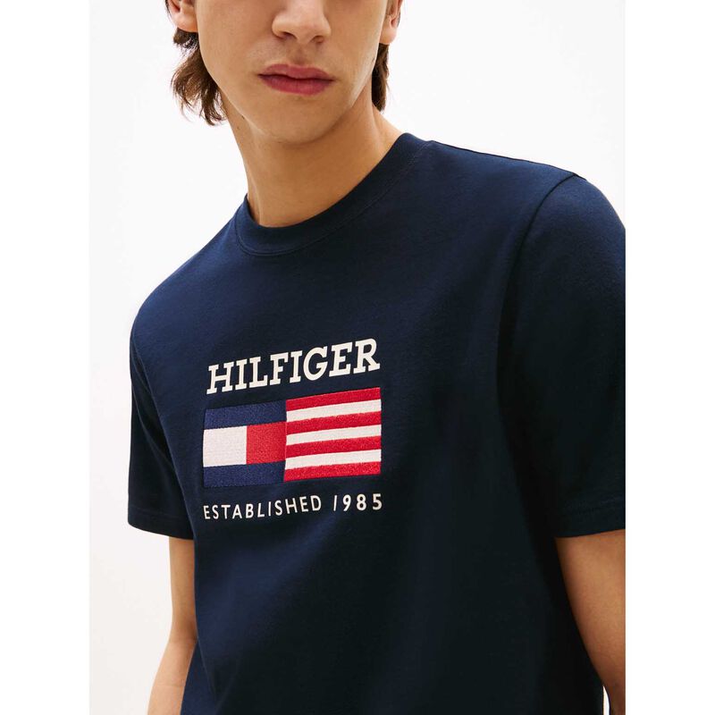Tommy Hilfiger Americana Monotype Flag Box Tee image number 2